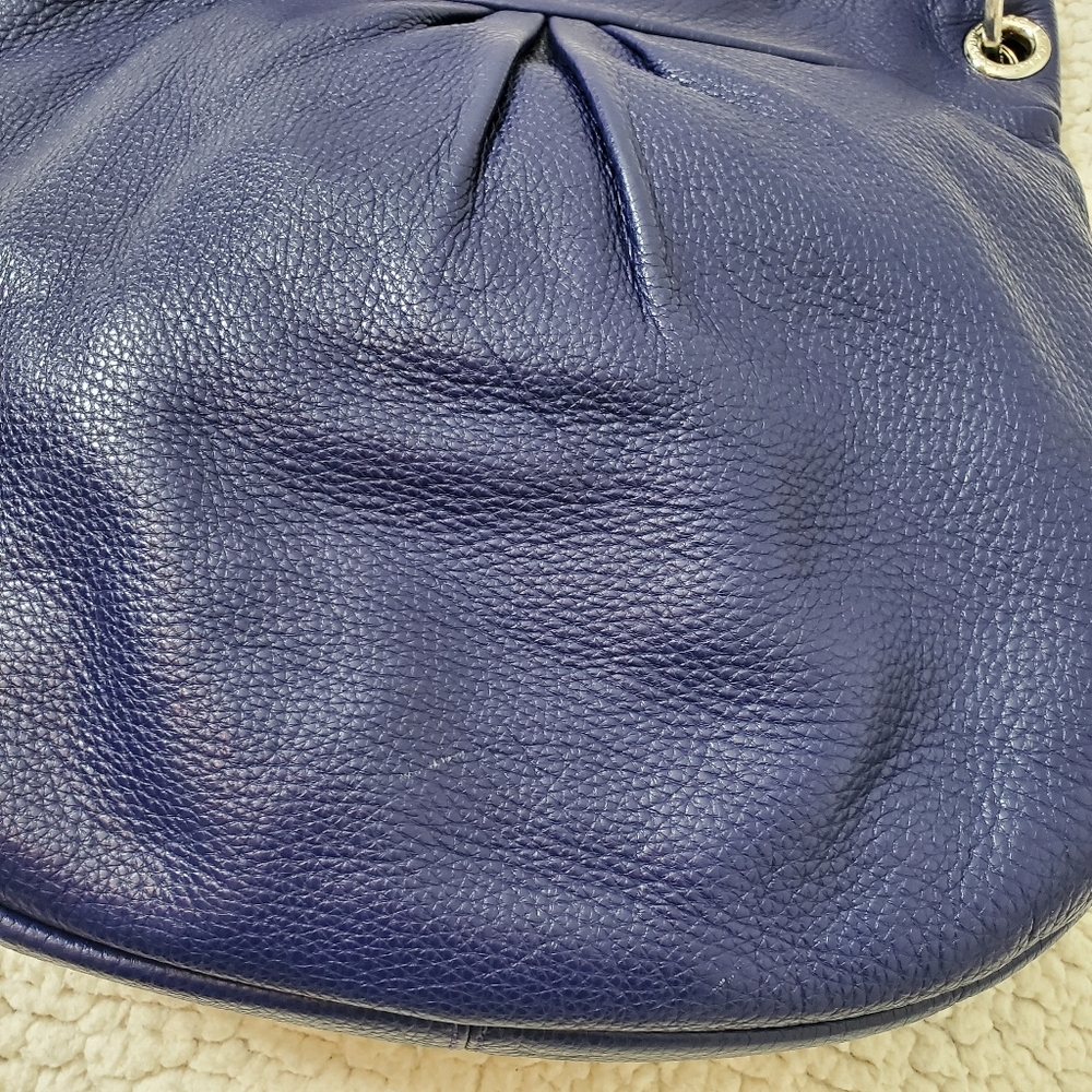 MARC BY MARC JACOBS - Classic Q Hillier Hobo Crossbody Shoulder Bag Deep Blue - Picture 15 of 15